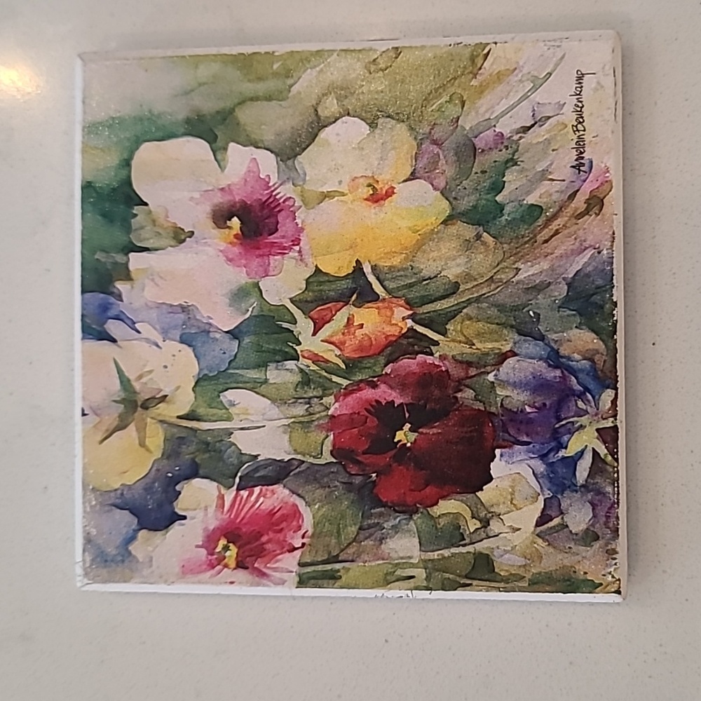 Floral Coaster